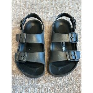 Birkenstock  EVA Black Sandals Kids Size 33 EU Waterproof Slip On